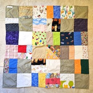 32" square hand made quilt